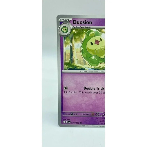 Duosion 071/162 Temporal Forces Non-Holo Pokemon TCG Mint‎ Unplayed - Picture 2 of 6
